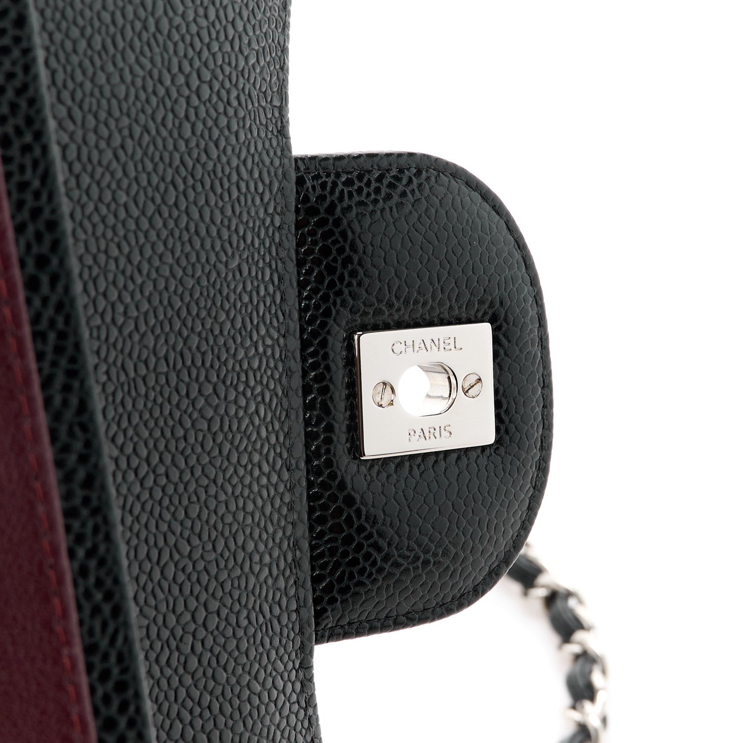 Chanel Caviar Quilted Jumbo Double Flap Black 7 of 11
