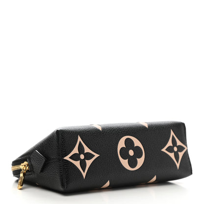 Louis Vuitton Empreinte Monogram Giant Cosmetic Pouch Black Beige 4 of 6