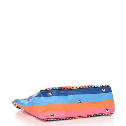 Valentino Garavani Vitello 1973 Medium Rockstud Tote Multicolor 4 of 9