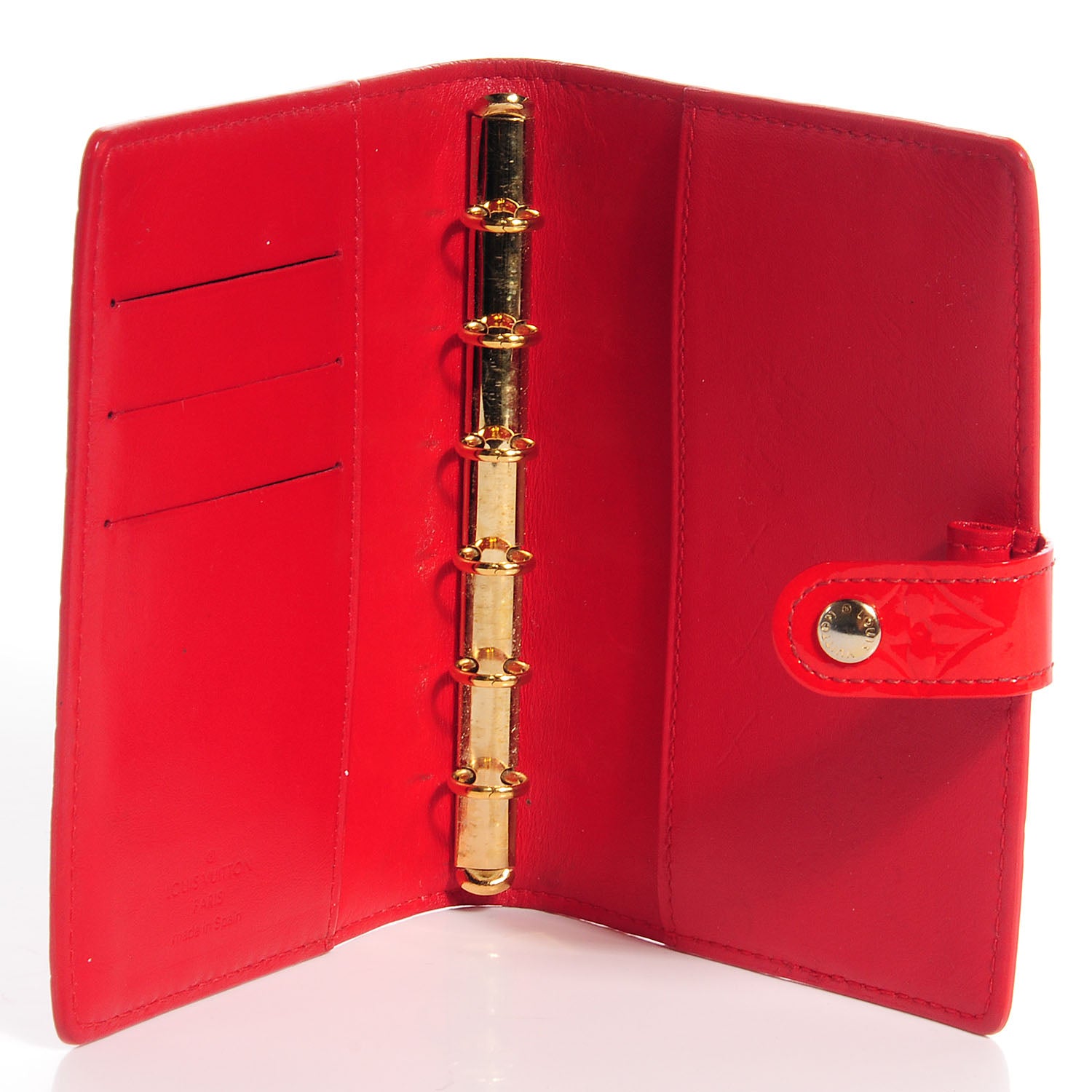 Louis Vuitton Vernis Small Ring Agenda Pomme D'Amour 6 of 8