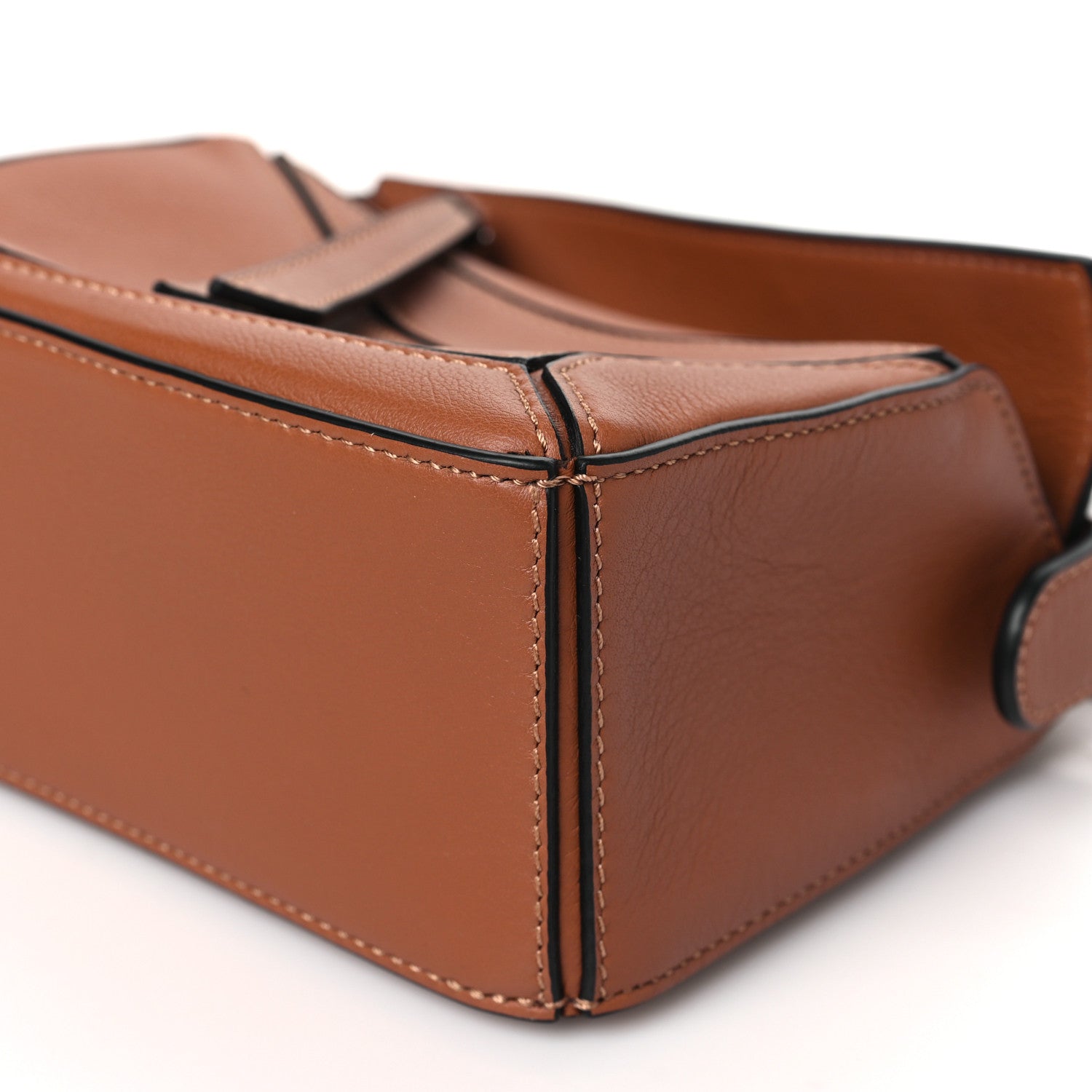Loewe Calfskin Mini Puzzle Bag Tan 9 of 10