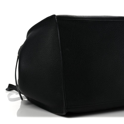 Celine Supple Grained Calfskin Small Long Strap Big Bag Black 8 of 10