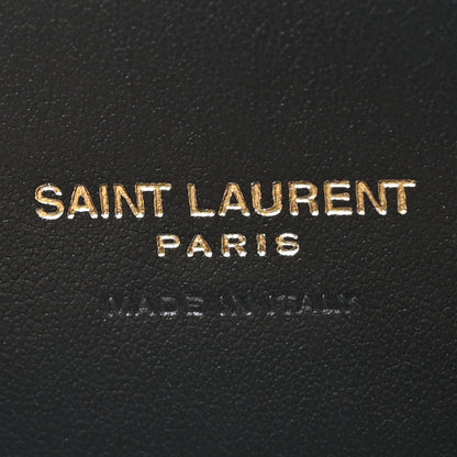 Saint Laurent Calfskin Crocodile Embossed Baby Sac De Jour Black 6 of 10