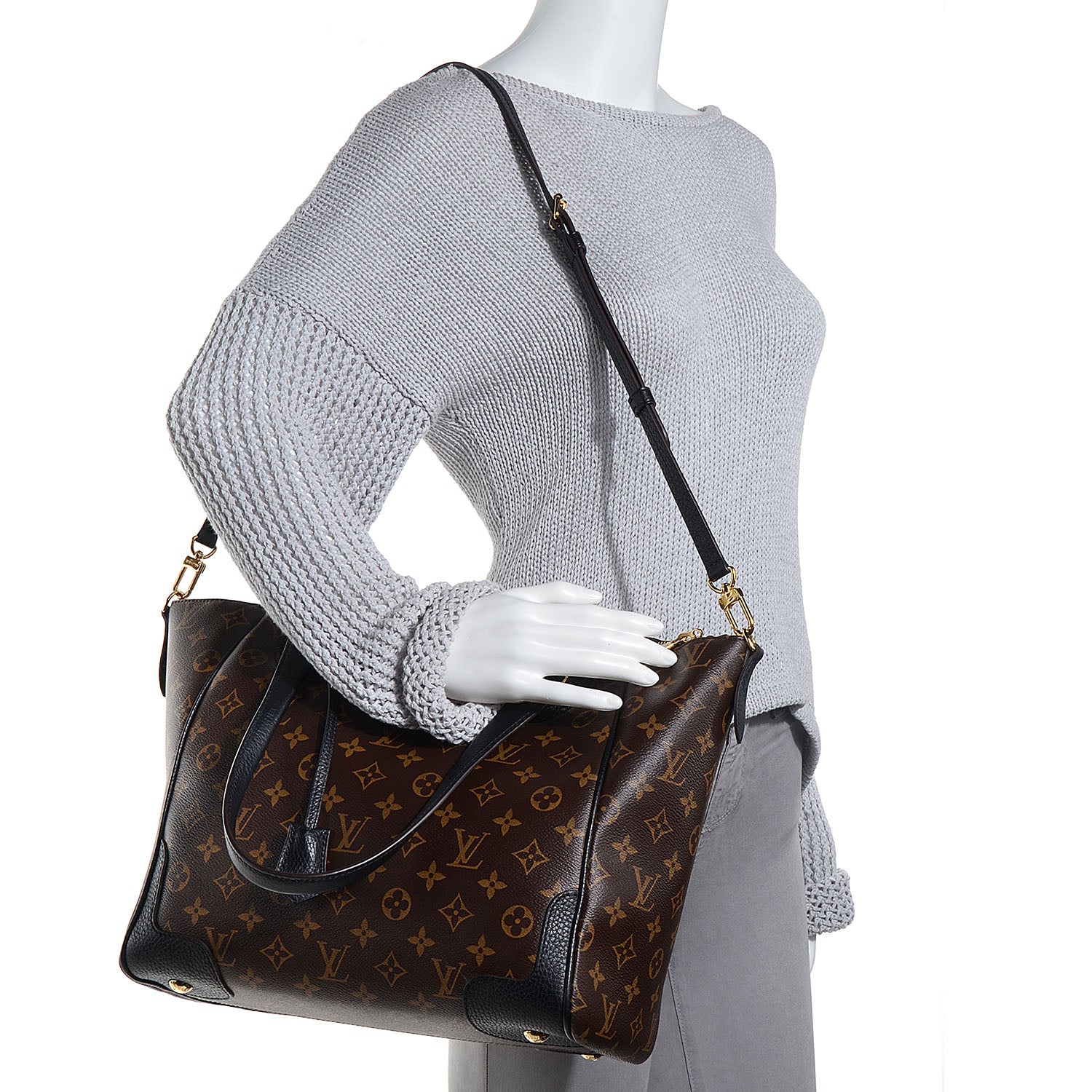 Louis Vuitton Monogram Estrela NM Black 2 of 8