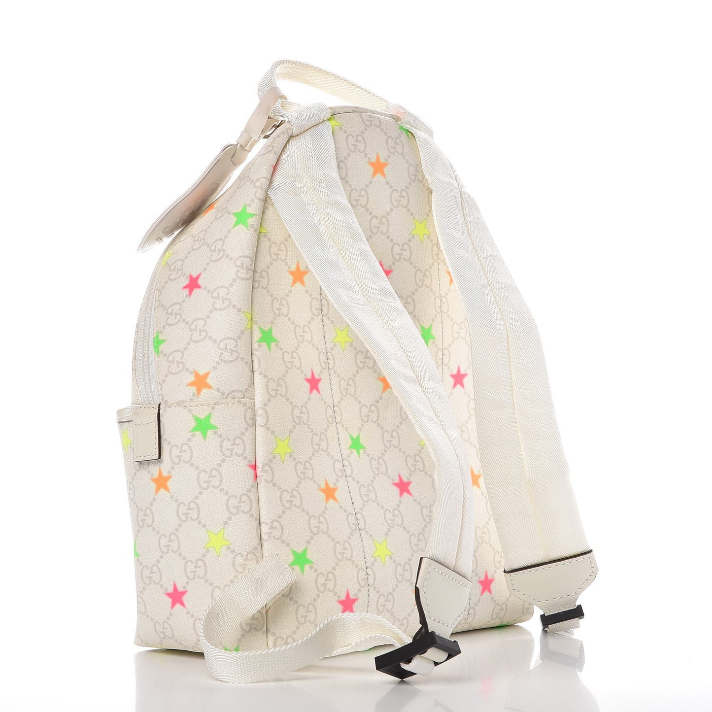 GG Supreme Monogram Children's Star Backpack White