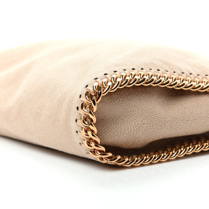 Stella McCartney Shaggy Deer Mini Falabella Fold Over Tote Beige 7 of 9
