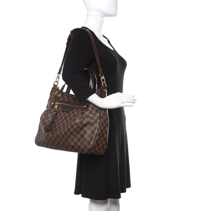Louis Vuitton Damier Ebene Evora MM 3 of 13