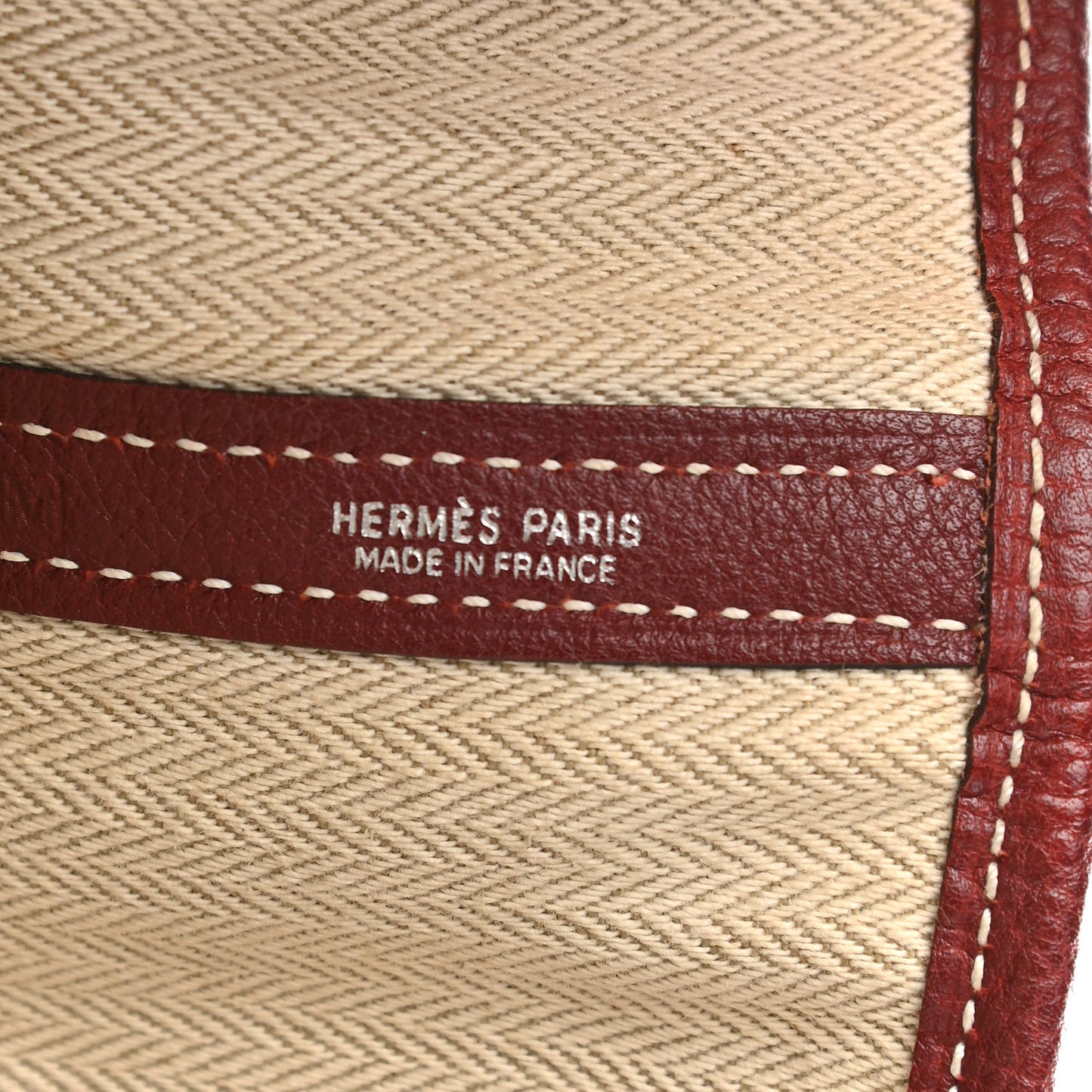 Negonda Garden Party Tote 36 MM Rouge H