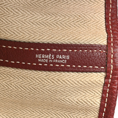 Hermes Negonda Garden Party Tote 36 MM Rouge H 6 of 10