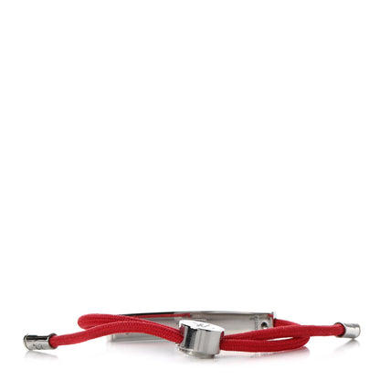 Louis Vuitton Nylon LV Space Bracelet Rouge 3 of 9
