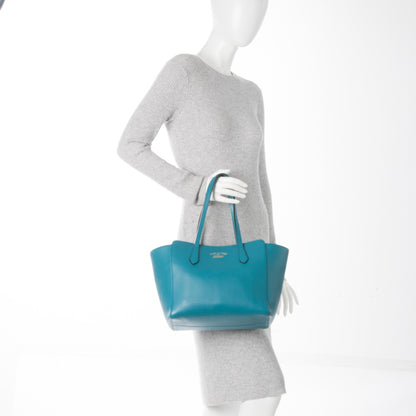 Gucci Dollar Calfskin Small Swing Tote Deep Cobalt 2 of 6