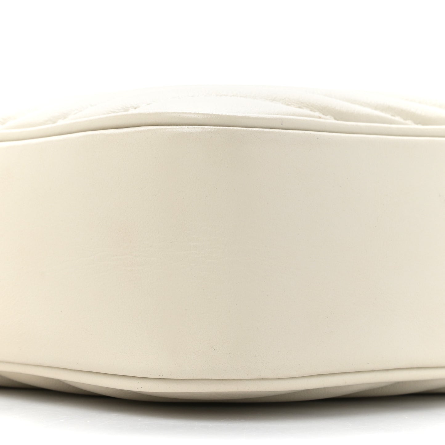 Calfskin Matelasse Monogram Lou Camera Bag Crema Soft