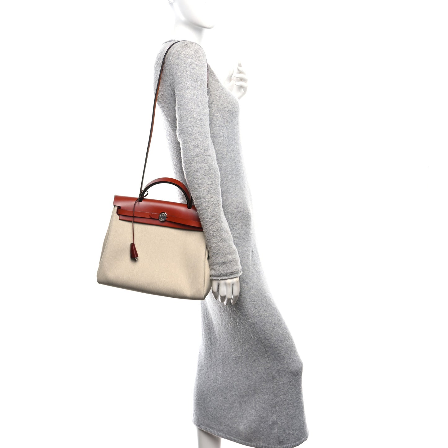 Military Toile Vache Hunter Herbag Zip 31 PM Beton Rouge H