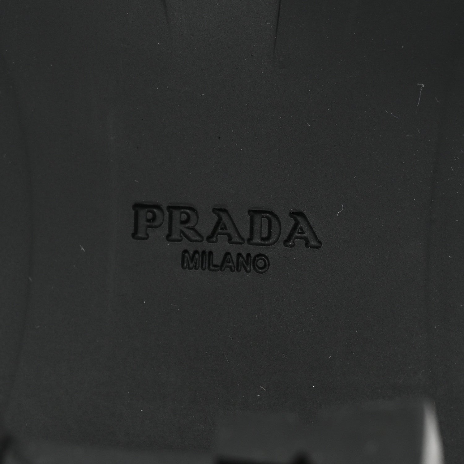 Prada Spazzolato Re-Nylon Metal Triangle Logo Lace Up 85mm Boots 39 Black 7 of 11