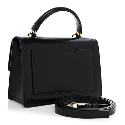 Off-White Calfskin Crystal Chain Jitney 1.4 Bag Black 3 of 15