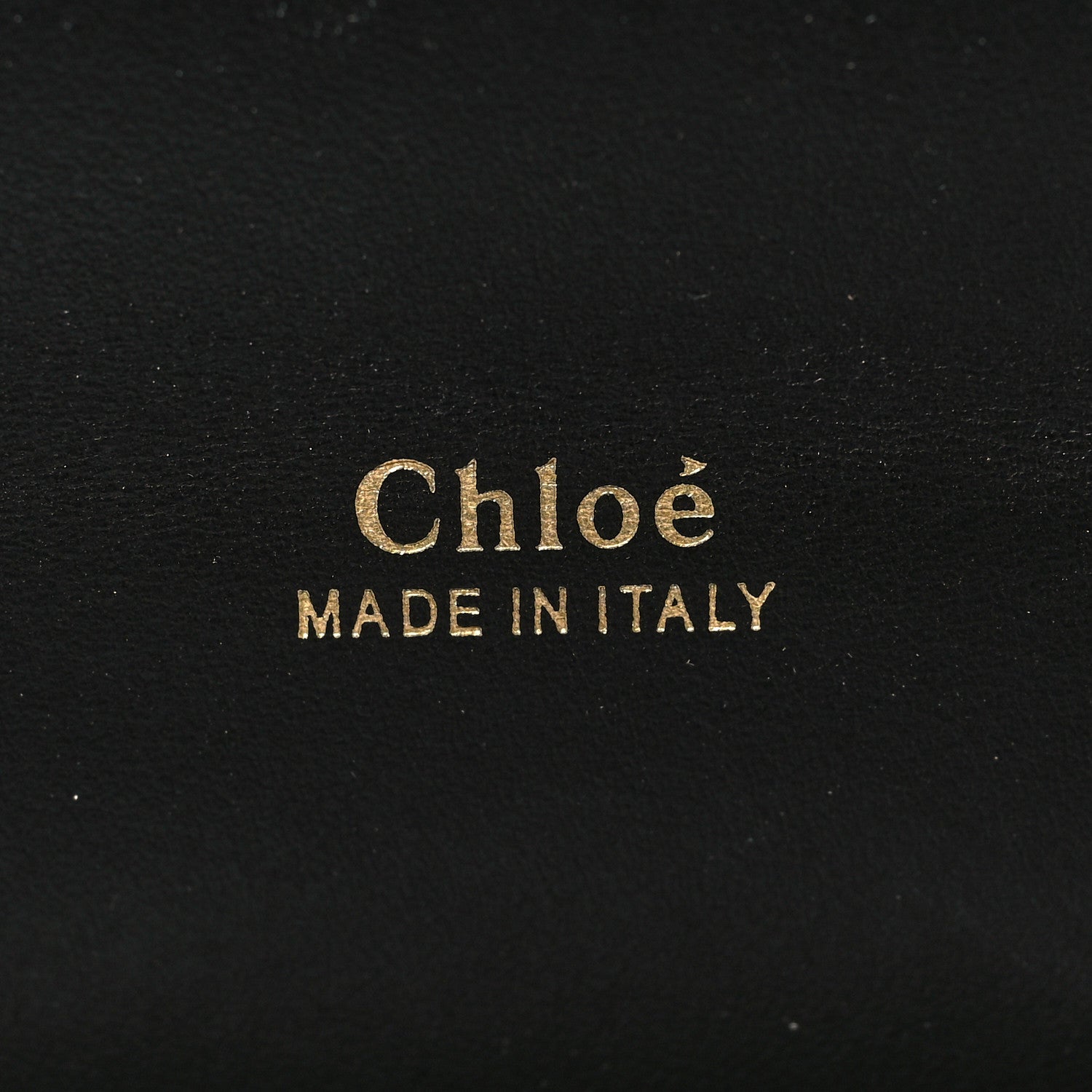 Chloe Shiny Goatskin Calfskin Aby Chain Shoulder Bag Black 6 of 9