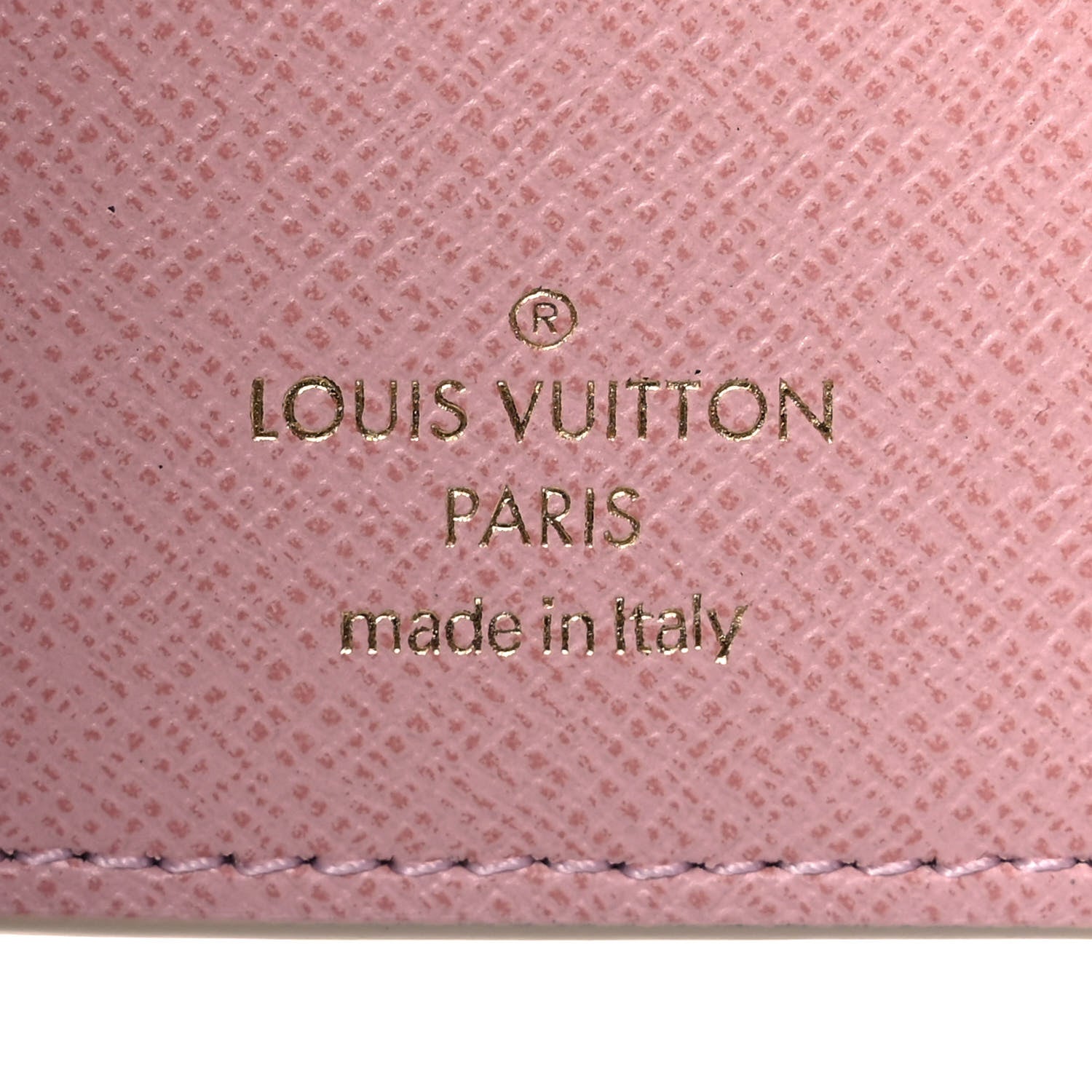 Louis Vuitton Damier Azur Victorine Wallet Rose Ballerine 7 of 10