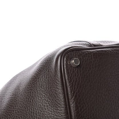 Hermes Taurillon Clemence Picotin Lock 18 PM Chocolate 8 of 12