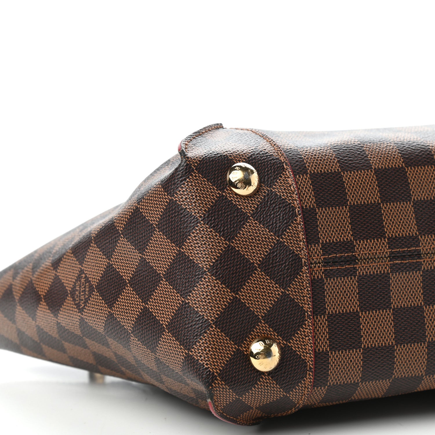 Louis Vuitton Damier Ebene Caissa Tote PM Cherry 8 of 10