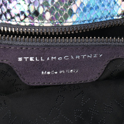 Stella McCartney Eco Python Oleographic Small Falabella Tote Navy 6 of 10