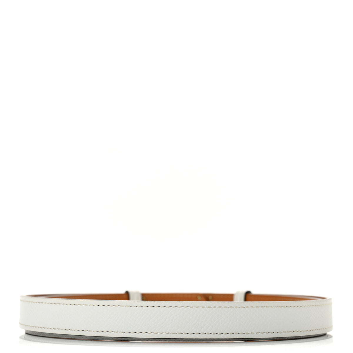 Hermes Epsom Kelly Belt White 2 of 5