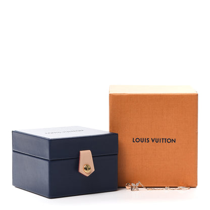 Louis Vuitton 18K Pink Gold Diamond Idylle Blossom Mono Chain Earring 5 of 5