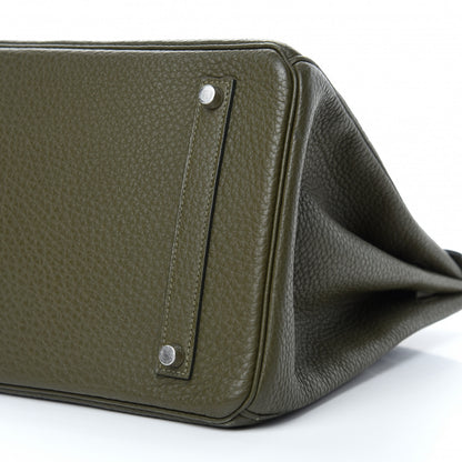 Hermes Fjord Birkin 35 Vert Veronese 7 of 13