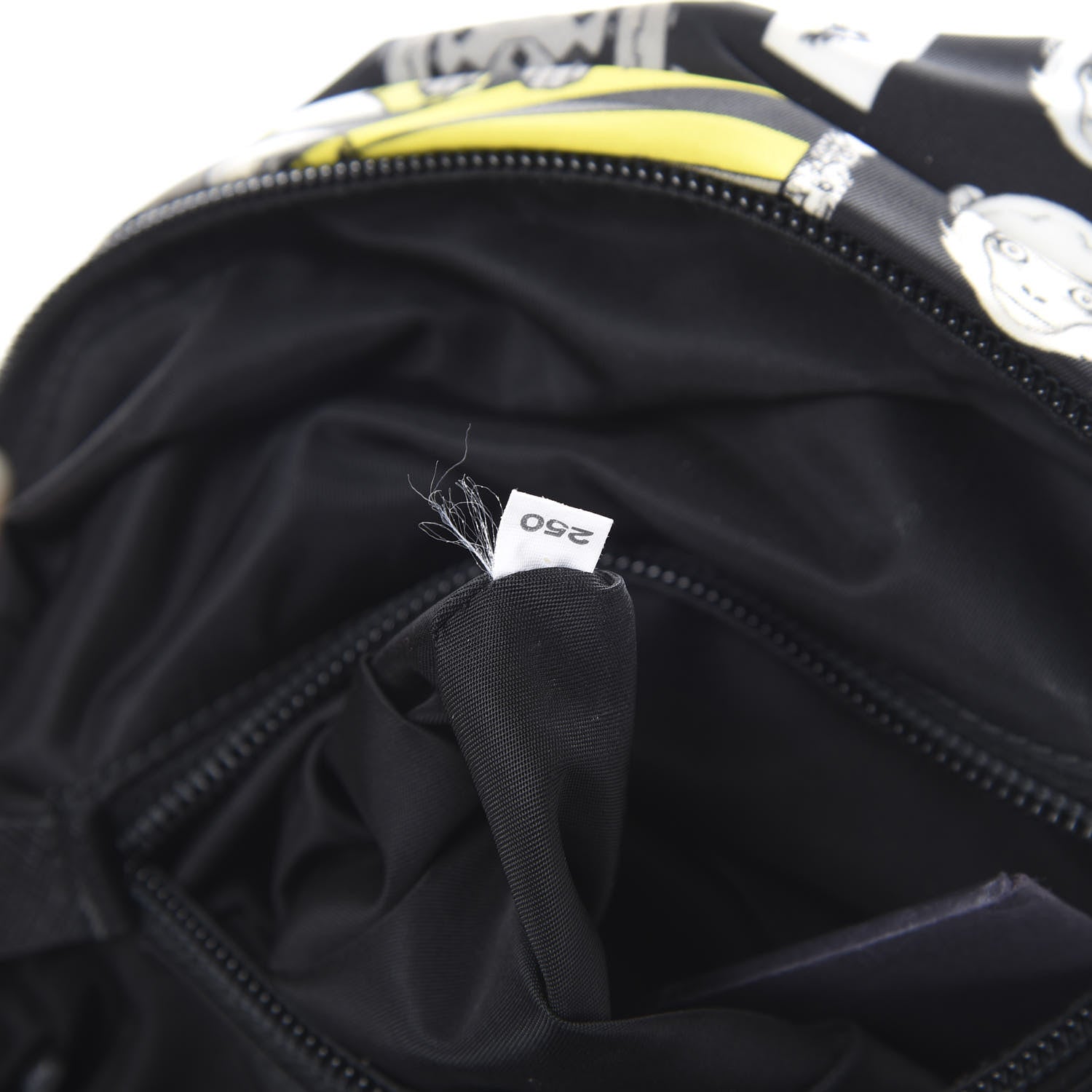Prada X JAMES JEAN Nylon Robot Monkey Sling Backpack Black 7 of 10