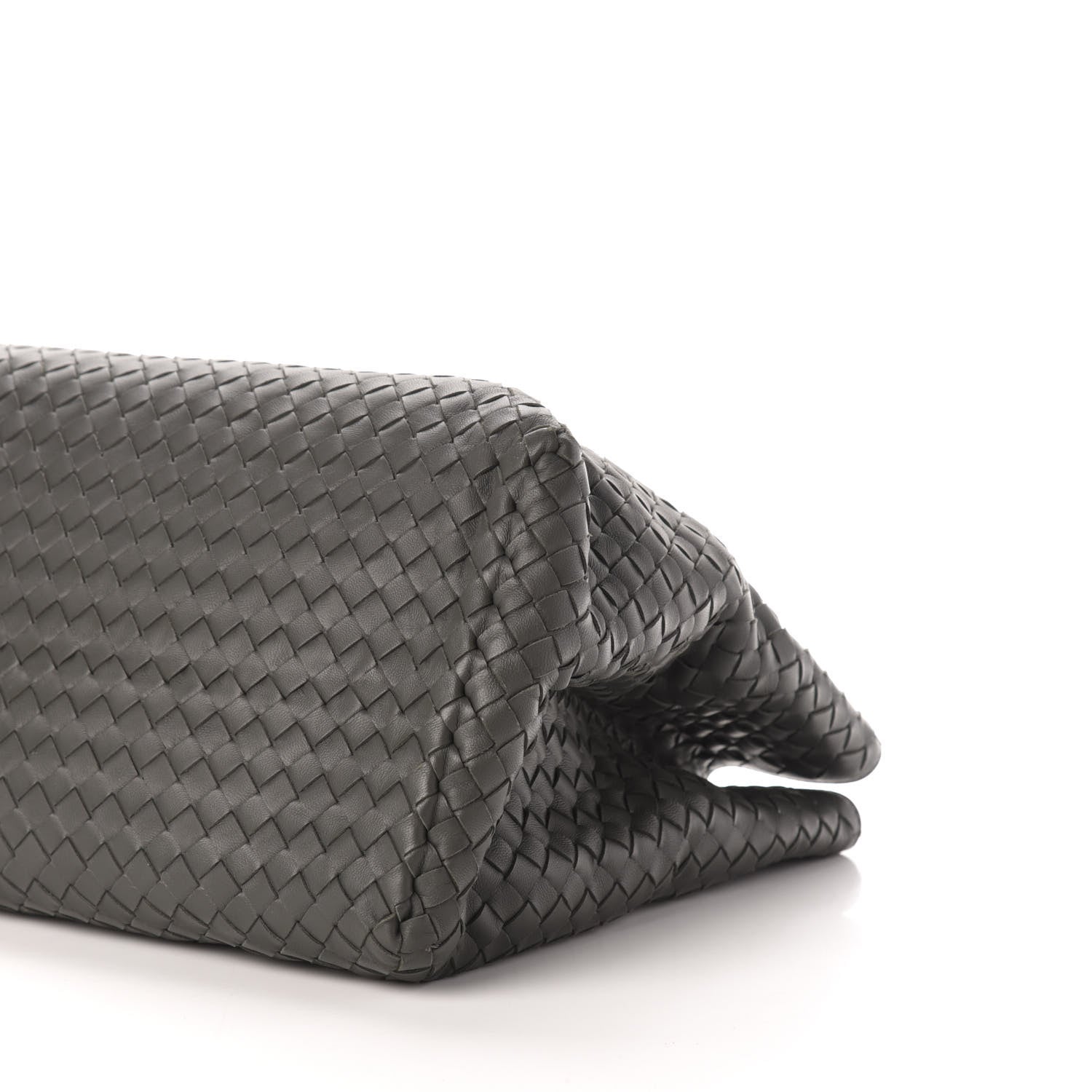 Bottega Veneta Nappa Intrecciato Large Classic Chain Strap Tote Light Grey 9 of 12