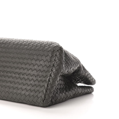 Bottega Veneta Nappa Intrecciato Large Classic Chain Strap Tote Light Grey 9 of 12