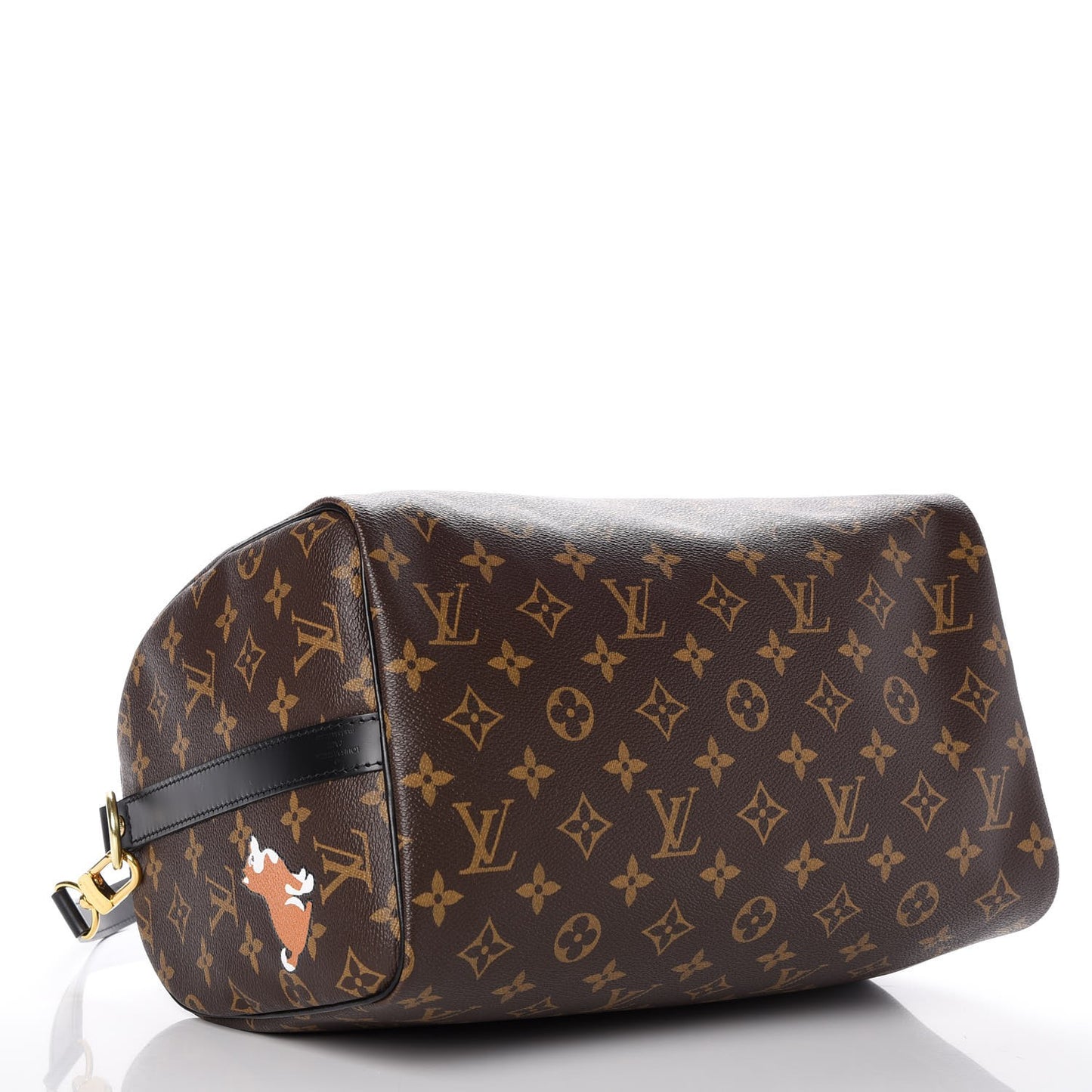 Monogram My World Tour Speedy Bandouliere 30 Black