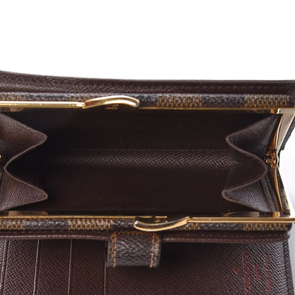 Louis Vuitton Damier Ebene French Purse Wallet 6 of 12
