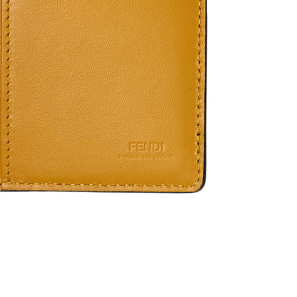 Fendi X FRGMT X POKEMON Glazed Fabric FF Pokemon Vertical Card Case Tobacco Mimosa 6 of 6