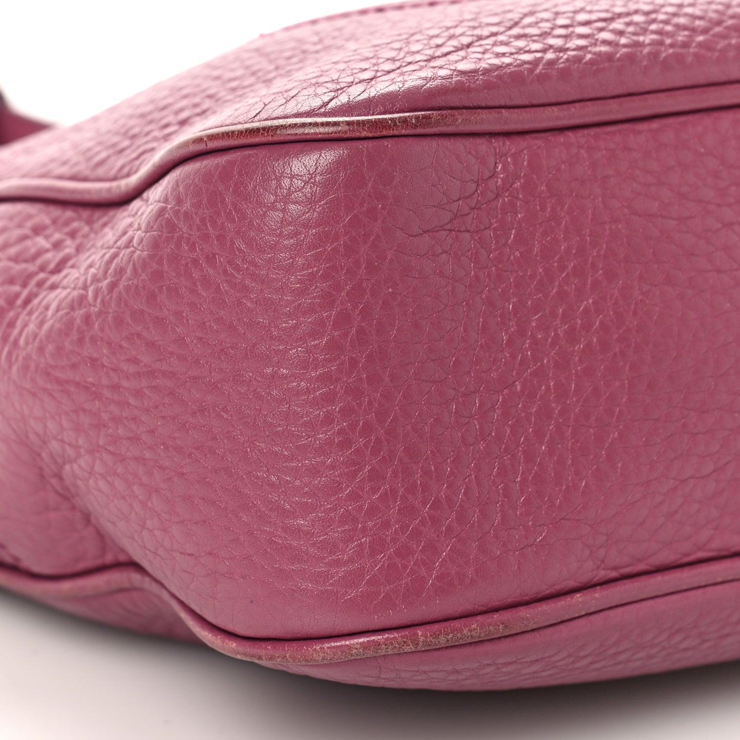 Pebbled Calfskin Small Soho Disco Bag Peonia Flower