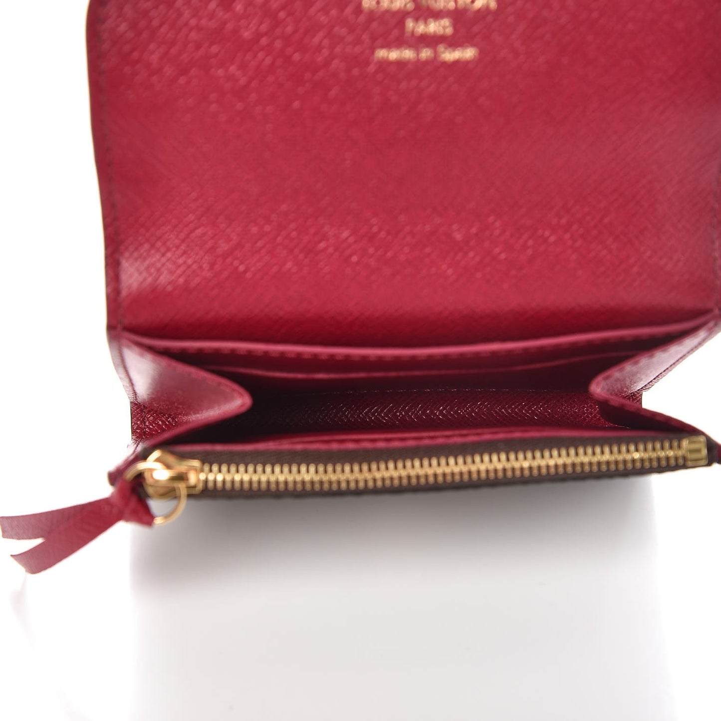 Monogram Rosalie Coin Purse Fuchsia