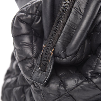 Chanel Nylon Quilted Coco Cocoon Bowler Black 11 of 13