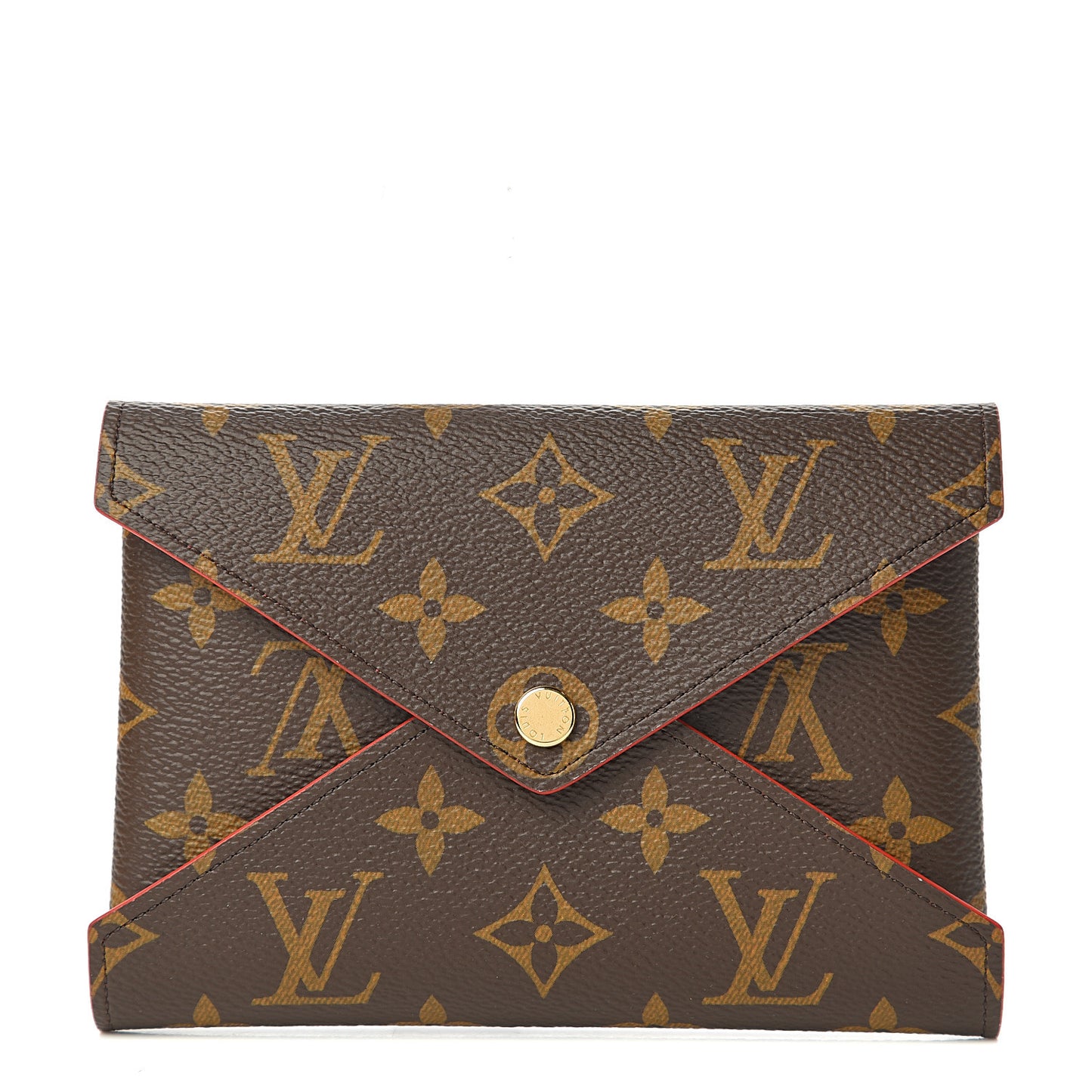 Monogram Medium Kirigami Pochette Insert Coquelicot