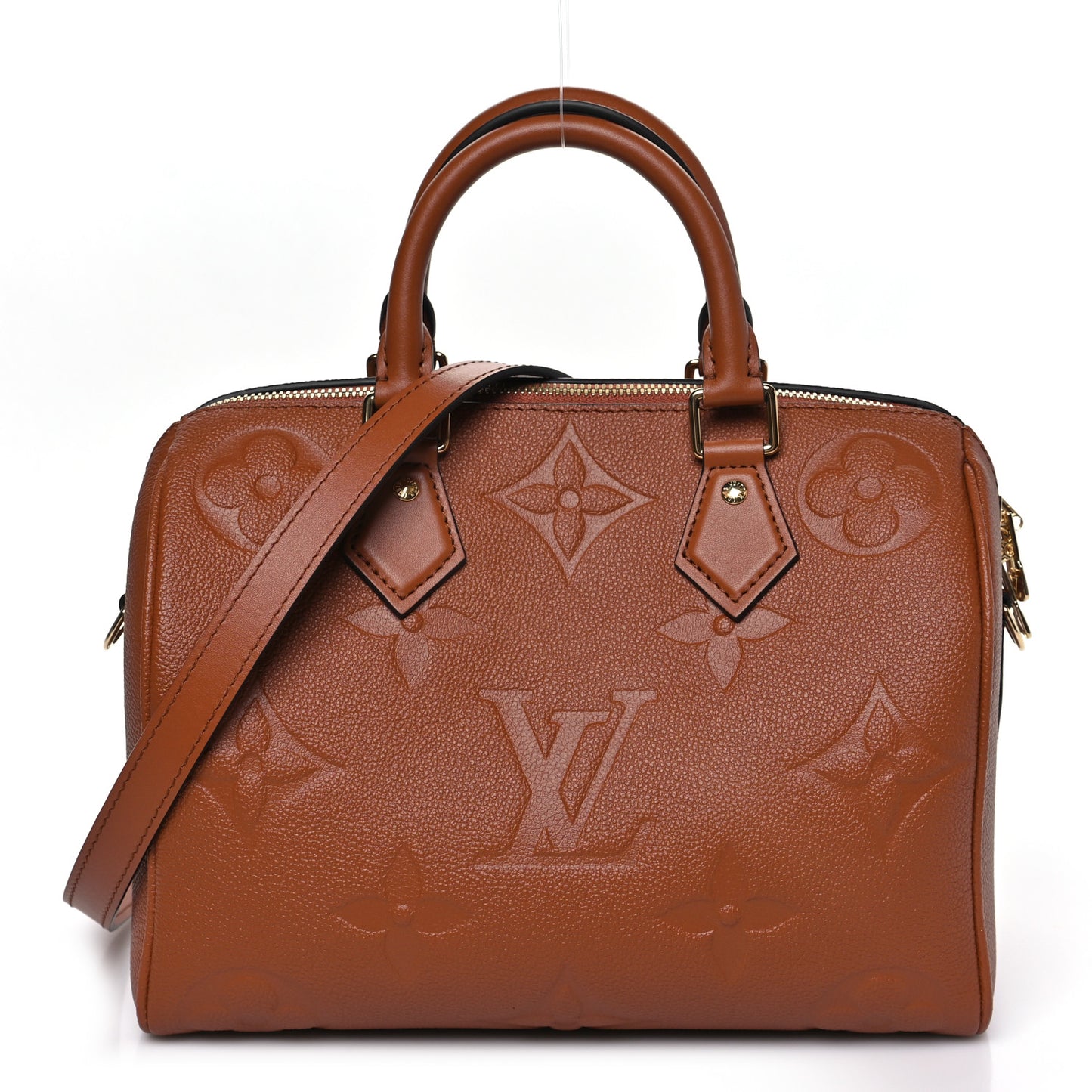 Empreinte Monogram Giant Speedy Bandouliere 25 Cognac
