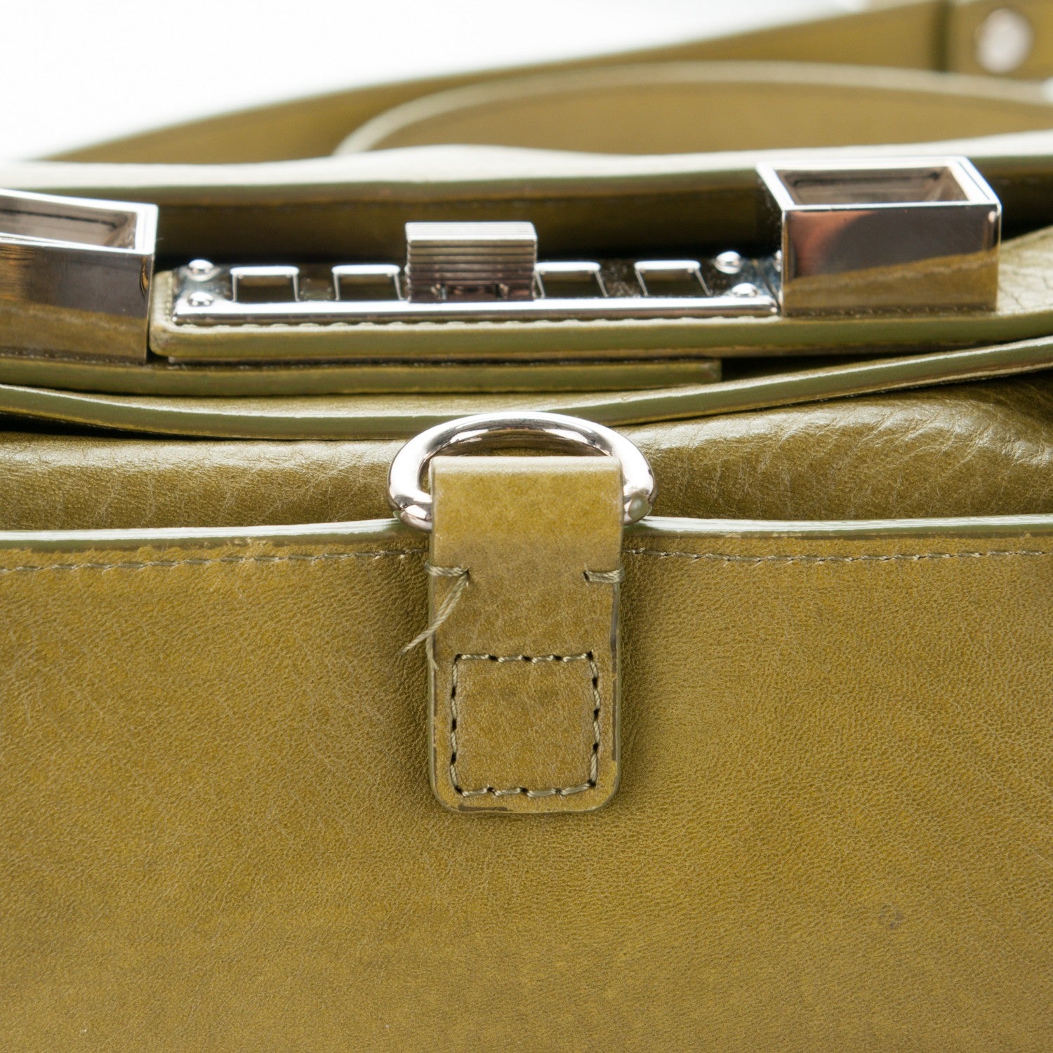 Proenza Schouler Calfskin PS11 Classic Shoulder Bag Olive 14 of 16