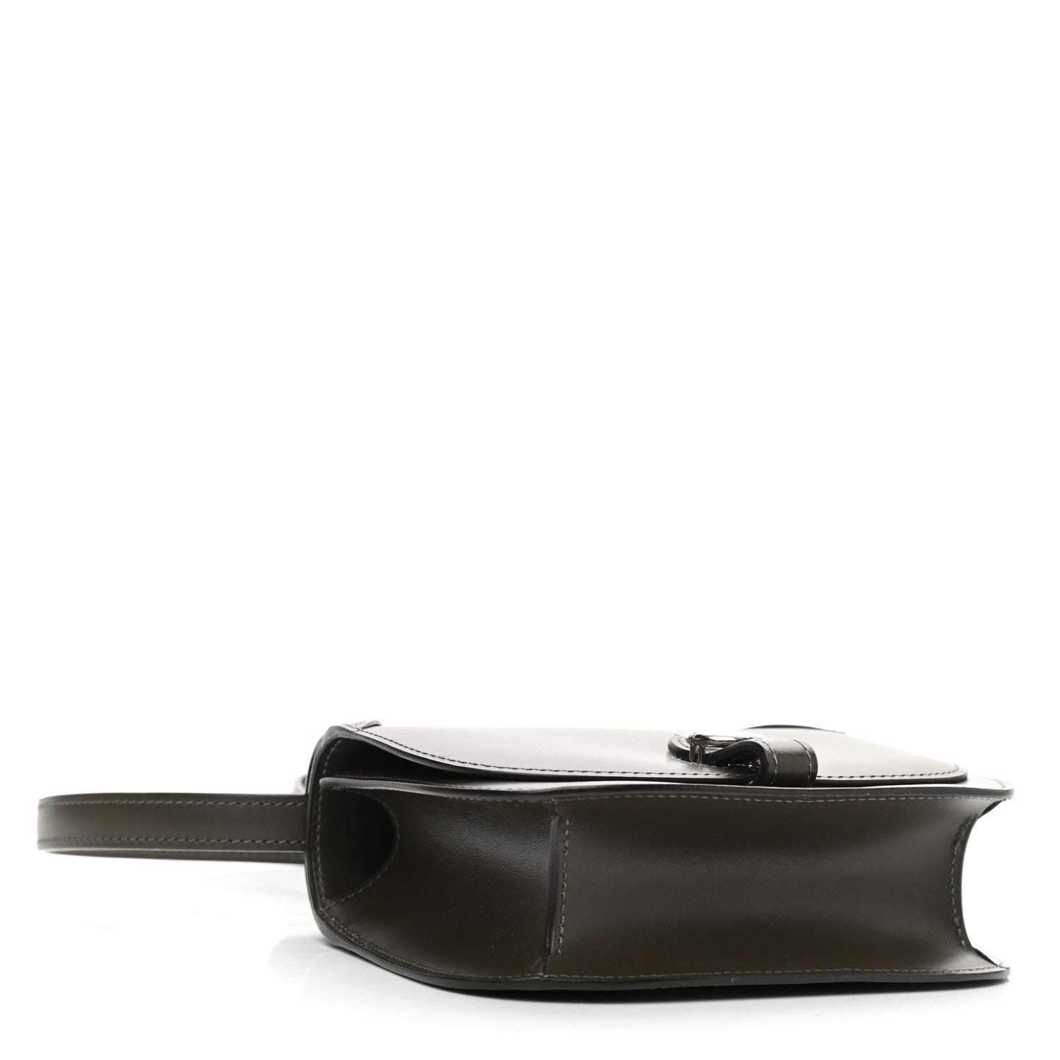Moynat Box Calfskin Sac Mignon Kaki 4 of 12