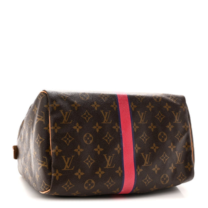 Louis Vuitton Monogram My LV Heritage Speedy 30 Fuchsia Violet 4 of 11