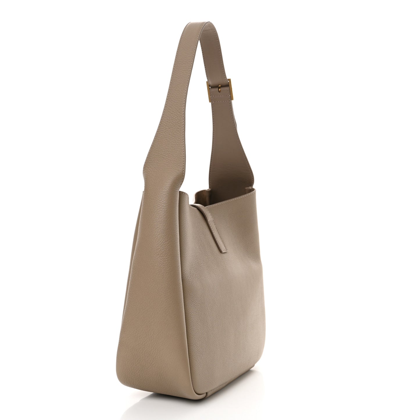 Smooth Calfskin Small Le 5 A 7 Soft Hobo Dusty Grey