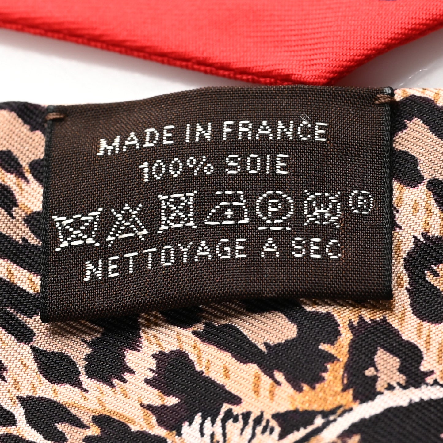 Silk Jungle Love Love Twilly Rouge Marine Fauve