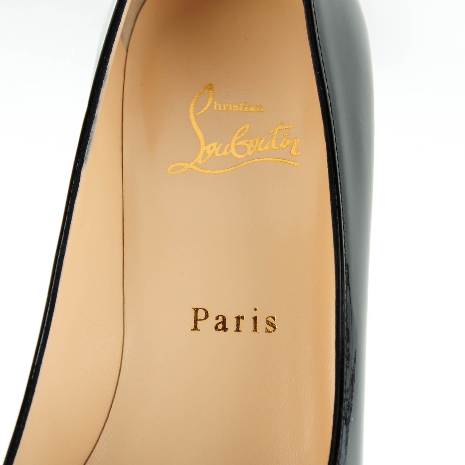 Christian Louboutin Patent New Simple 70 Pumps 39 Black 7 of 7
