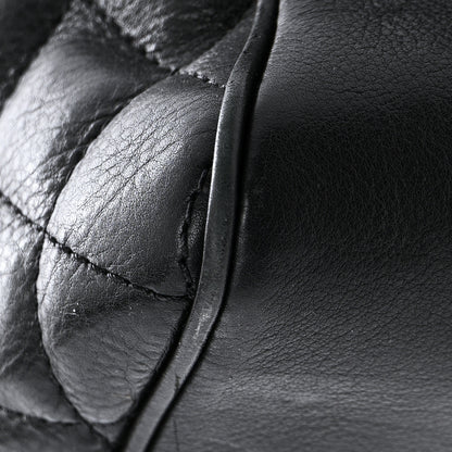 Chanel Calfskin Quilted CC Medium Vanity Case Black 21 of 23