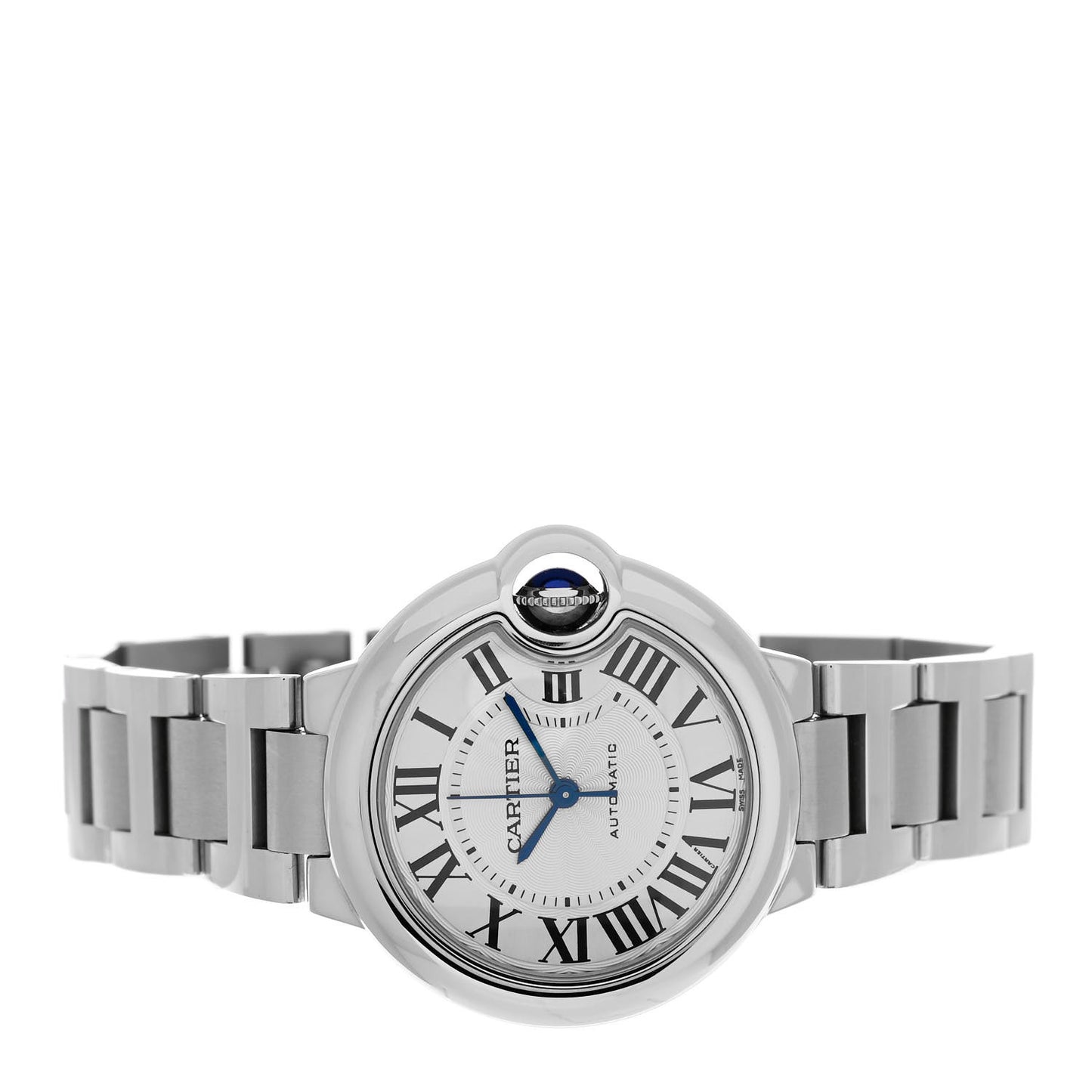 Stainless Steel 33mm Ballon Bleu De Cartier Automatic Watch