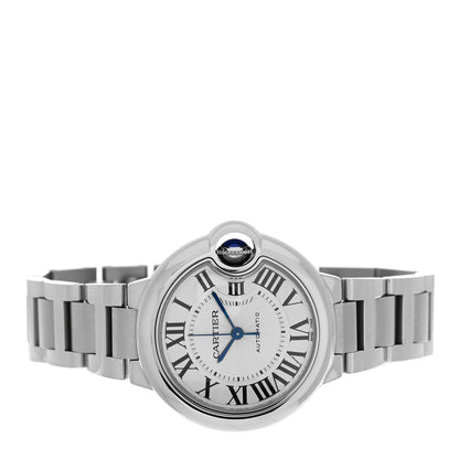 Cartier Stainless Steel 33mm Ballon Bleu De Cartier Automatic Watch 2 of 5