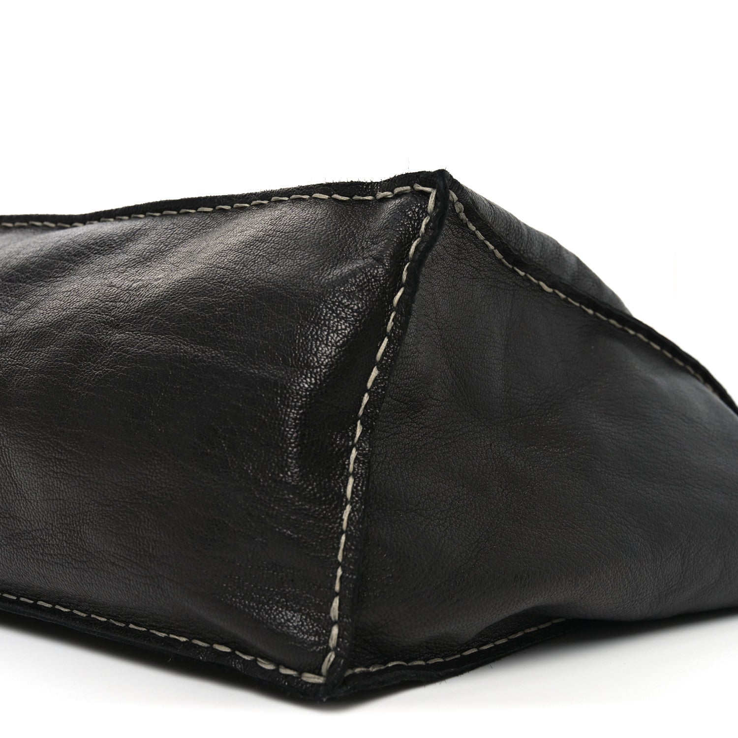 The Row Glossy Nappa Maya E/W Tote Three Black 9 of 9