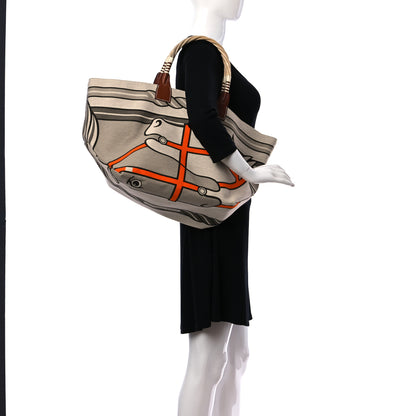 Hermes Toile Sac Steeple Tote 2 of 18
