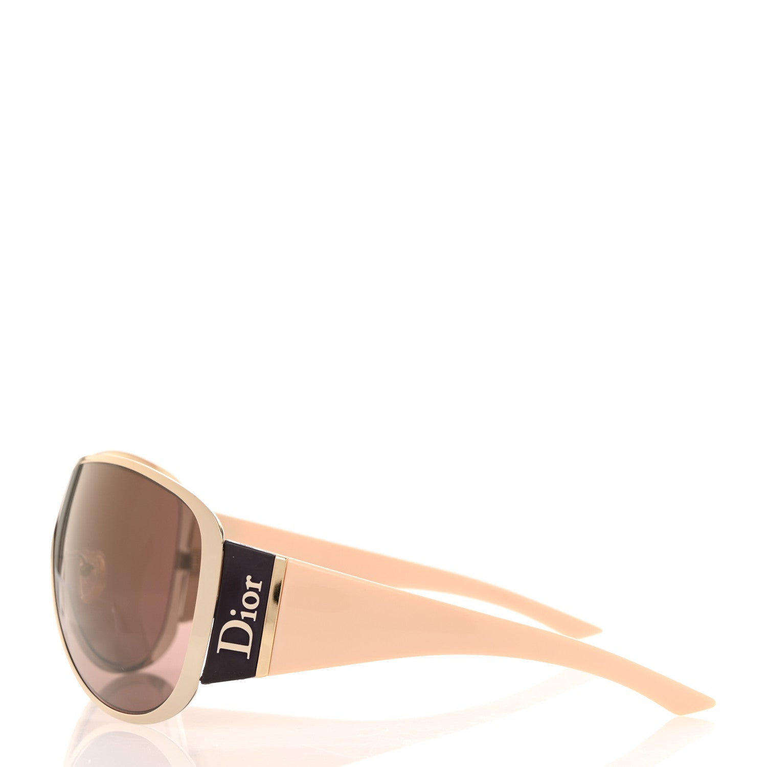 Christian Dior Metal Subdior 1 Sunglasses Gold Beige 3 of 7